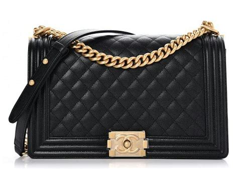 chanel boy bag new medium caviar|BOY CHANEL .